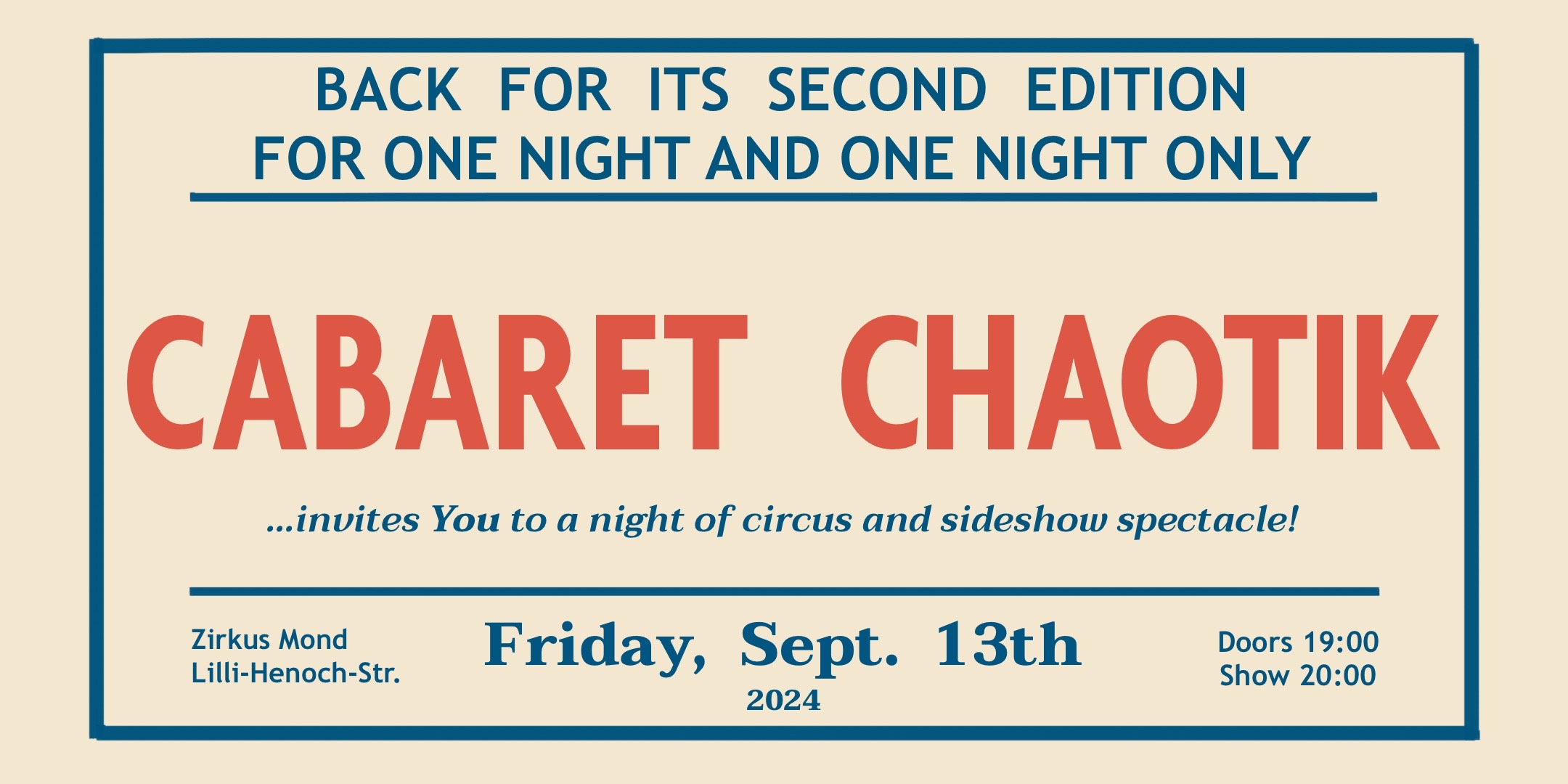 ✦ Cabaret Chaotik ✦ Banner